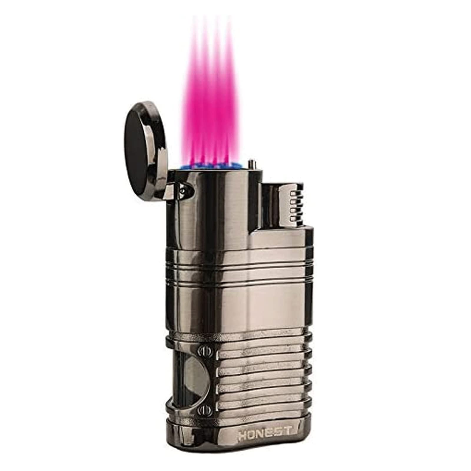 Amazon.co.jp: シガーパンチパワーターボ4連レッドフレームライター