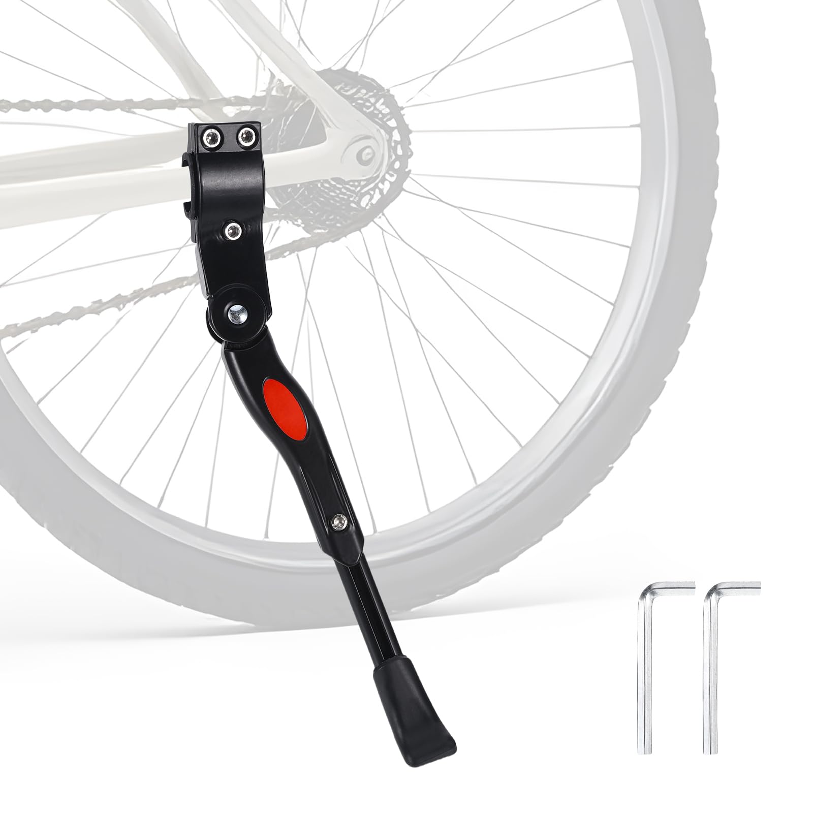 Bike Kickstand, Adjustable Aluminium Alloy Bike Stand