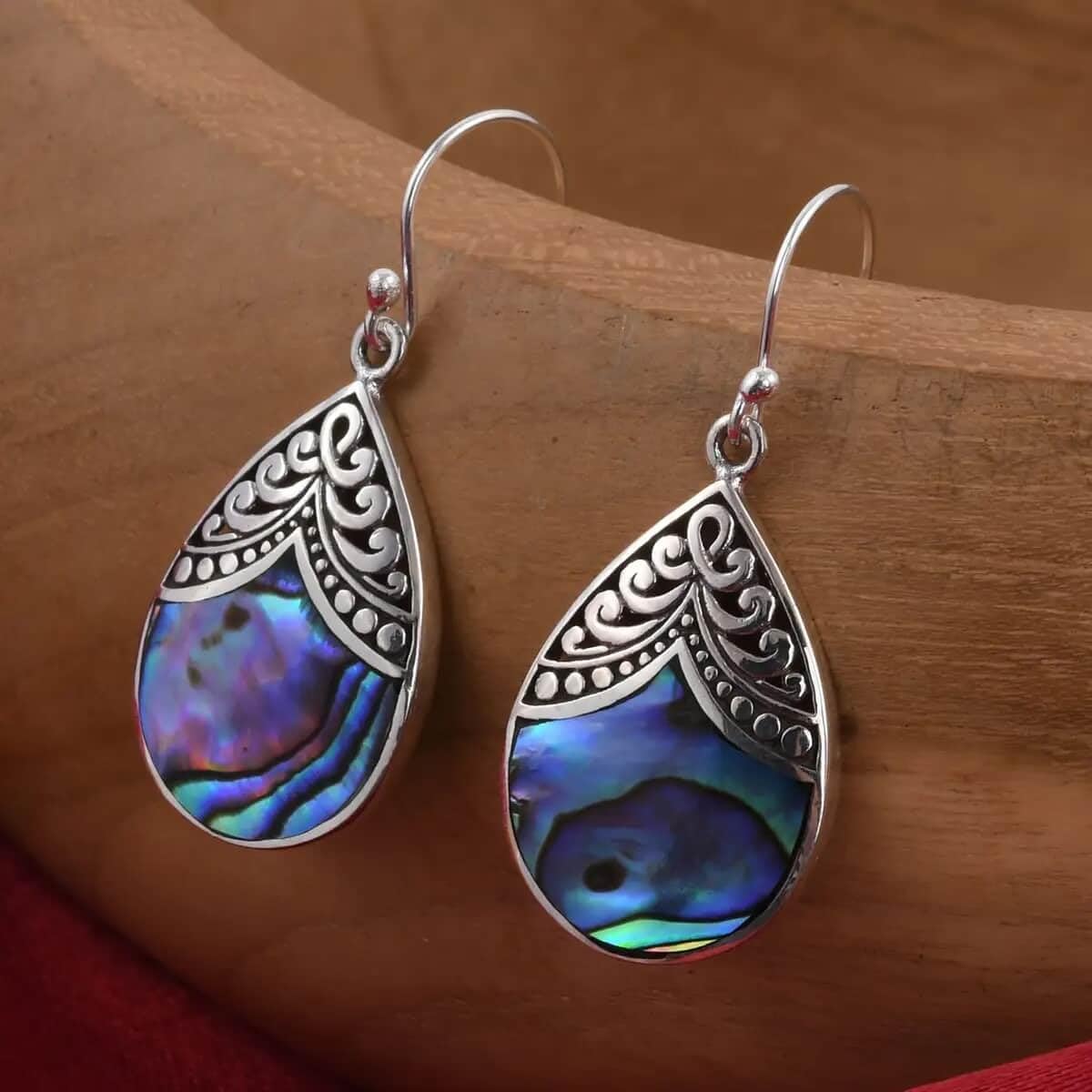 Purple Earrings for Women - 925 Sterling Silver Beach Boho Unique Earrings Costume Jewelry Birthday Christmas Gifts - Image 2