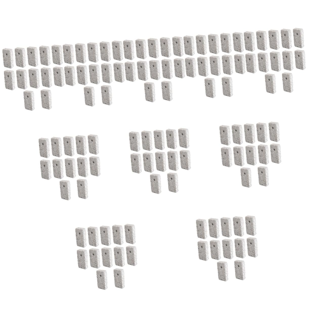 BESPORTBLE 120pièces Molar Stones pour Petits Animaux De Pierres à Mâcher pour Hamsters Cochons Et Chinchillas pour Usure Animal