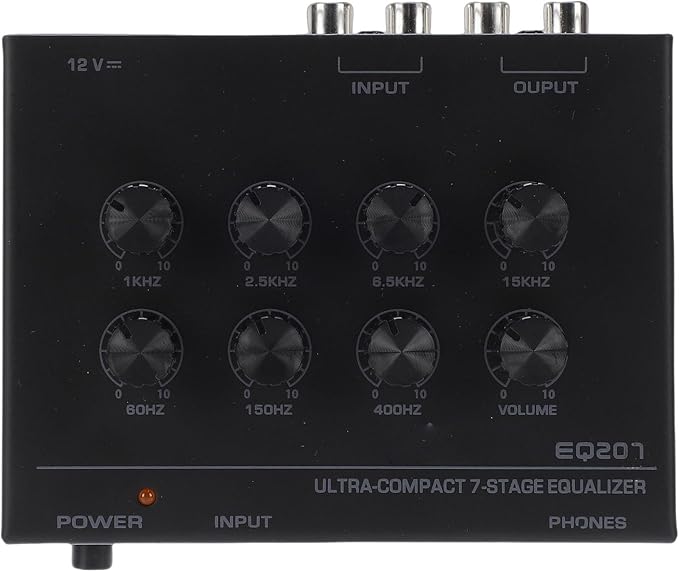 Ecualizador de Sonido de 7 Bandas y 2 Canales miniatura 9