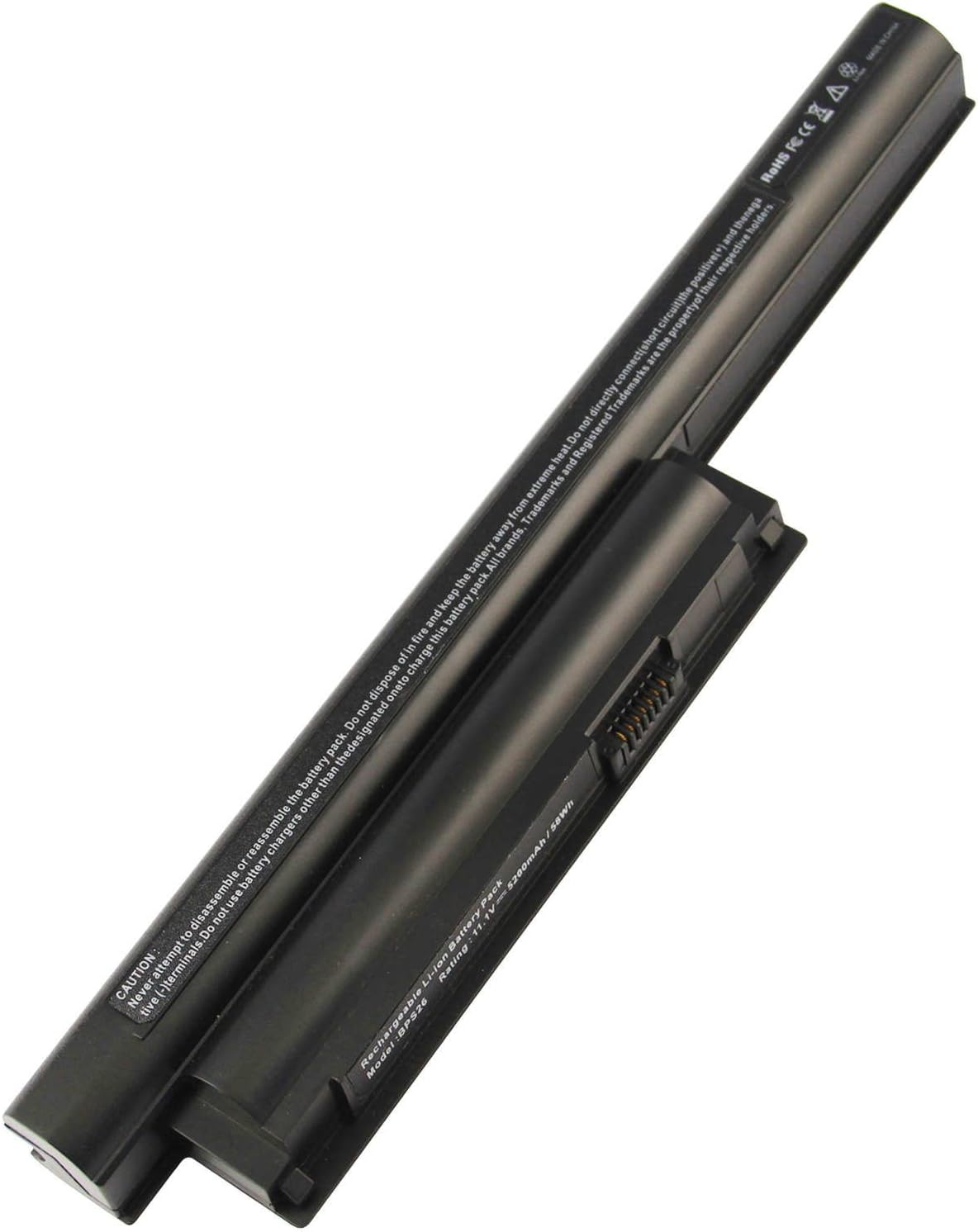 ARyee 5200mAh Laptop Battery for Sony Vaio PCG-61 PCG-61713M PCG-61714M PCG-91 PCG-91211M SVE15 SVE1511C5E SVE151E11M SVE151G13M