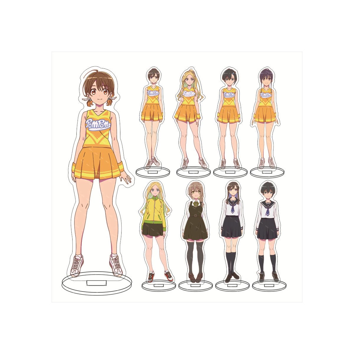 Amazon.co.jp: アクリルスタンド 菜なれ花なれ 美空かなた 小父内涼葉 