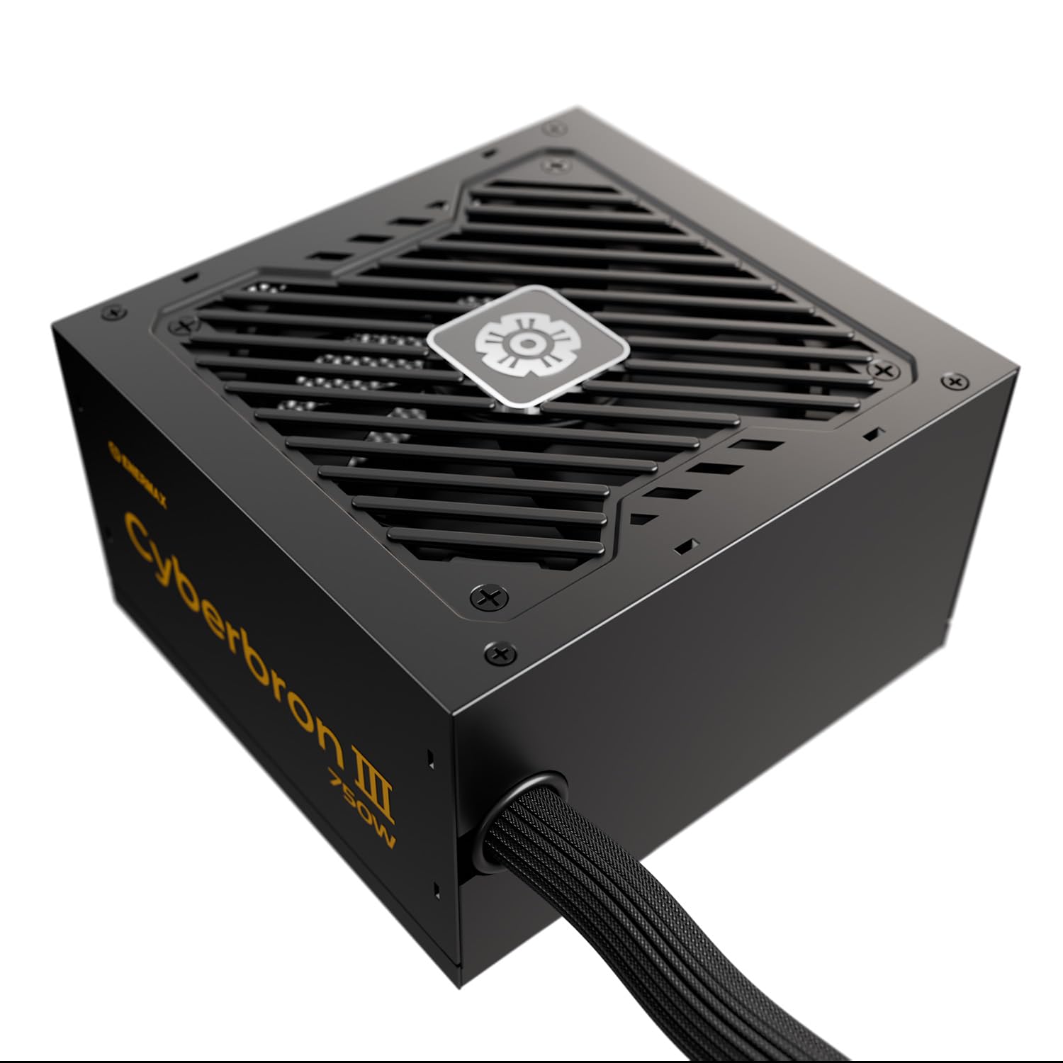 ENERMAX CYBERBRON III 750 W | niemodułowy zasilacz ATX 3.1 | PCIe 5.1|80 Plus Bronze|cichy wentylator FDB 120 mm | DC do DC z jap. Kondensatory|EMB750EWT-NAC