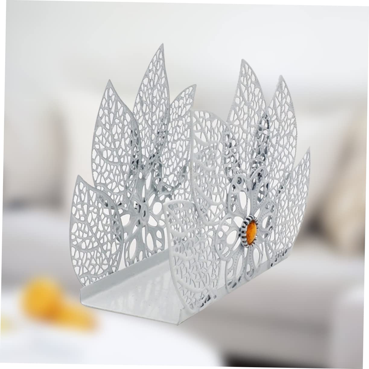 Cabilock 6pièces Support Métallique Créatif pour Serviettes Et Mouchoirs De Distributeurs Élégants pour Cuisine Et Salle à Manger Décoration Moderne Et Pratique