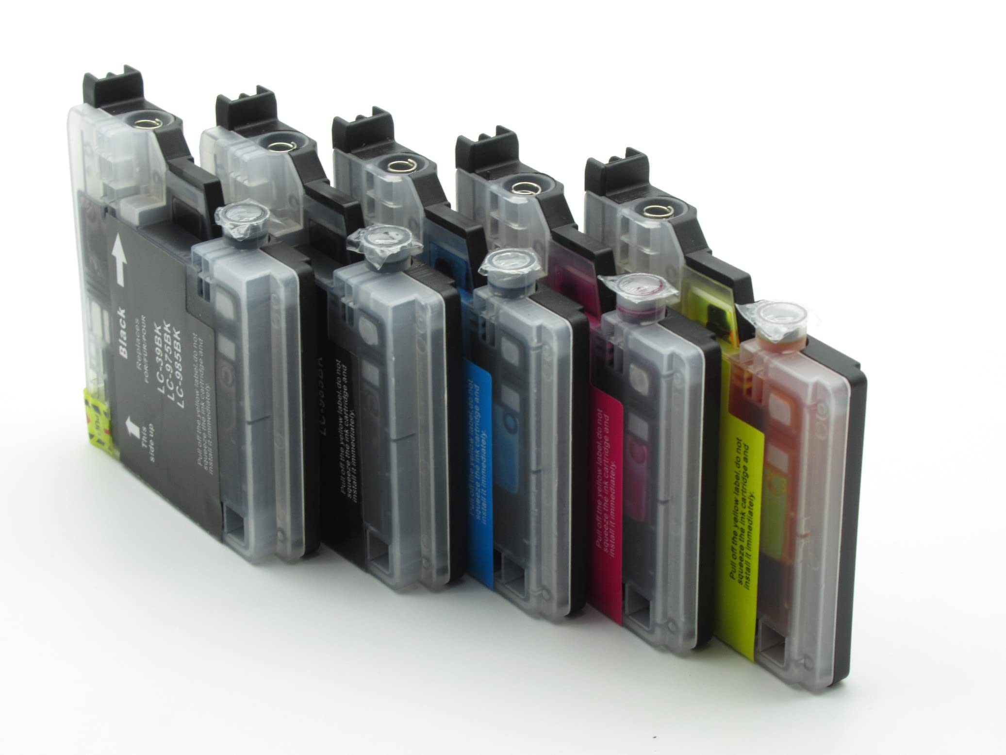5 Cartucce d'inchiostro compatibili per Brother DCP-J562DW, MFC-J480DW