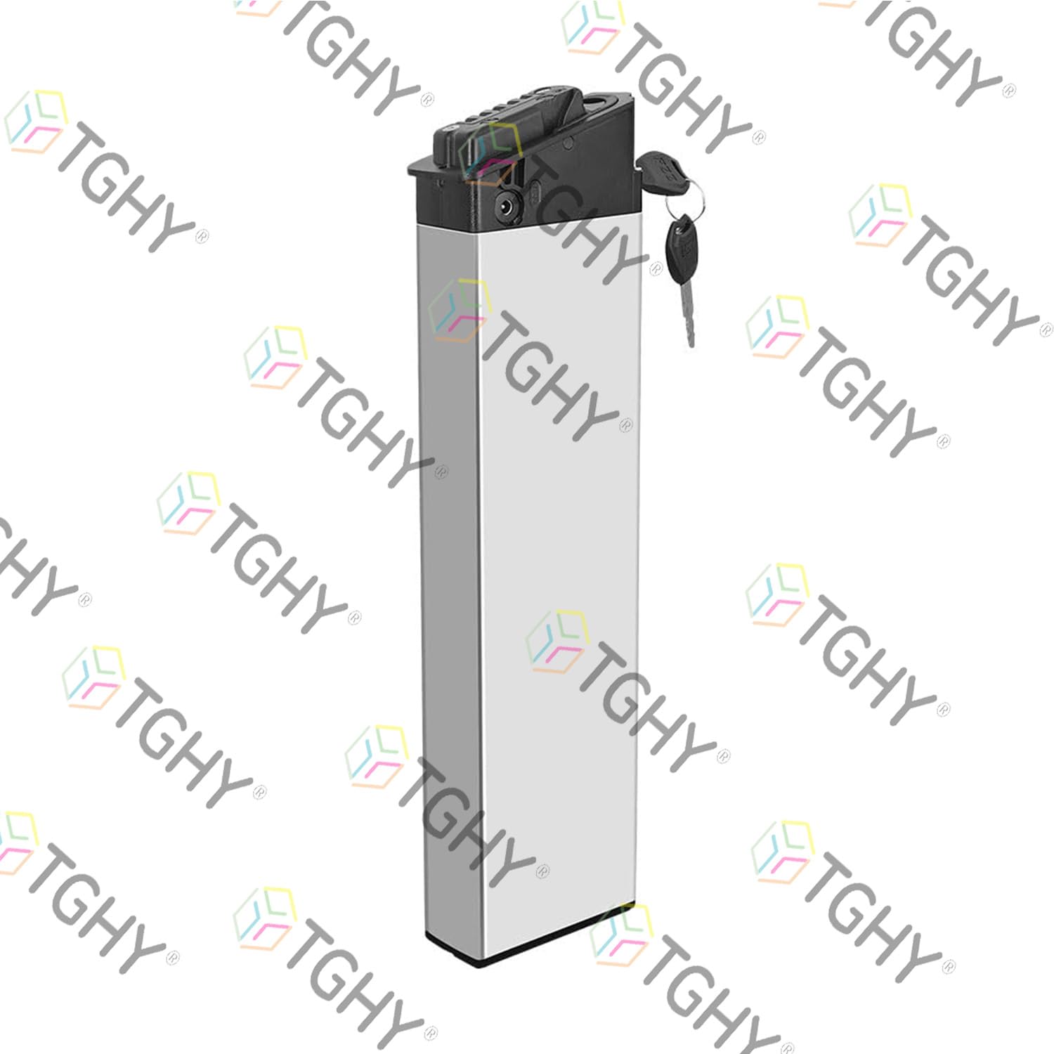 TGHY Batería de Litio extraíble de Repuesto de 36 V 15 Ah/17,5 Ah o batería Interna Oculta de 48 V 10,4 Ah/12,8 Ah/14 Ah con Cargador para Motor de Bicicleta Plegable de 50-700 W.,48v 10.4ah