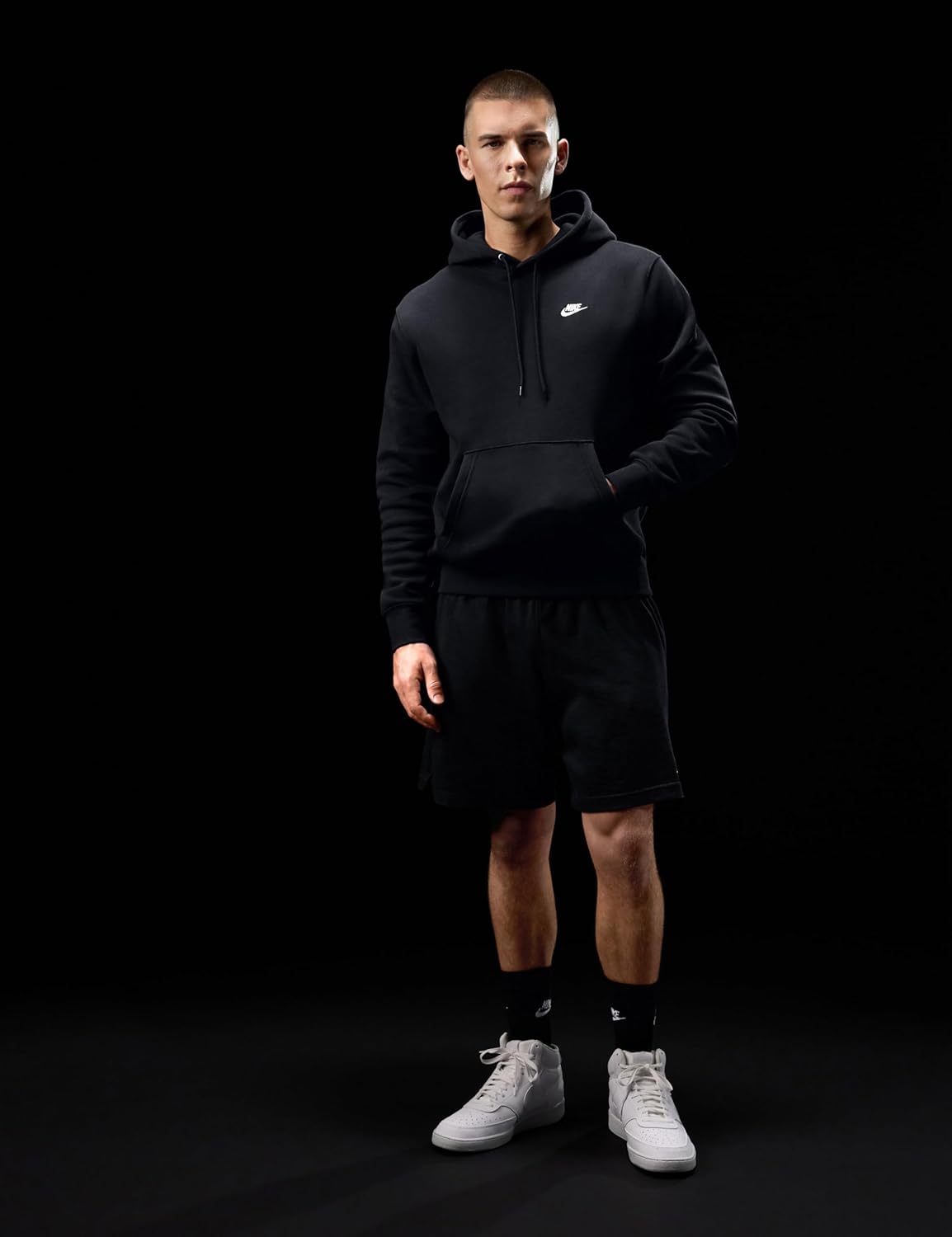 Nike Men's Club Pullover Fleece Hoodie - Image 6