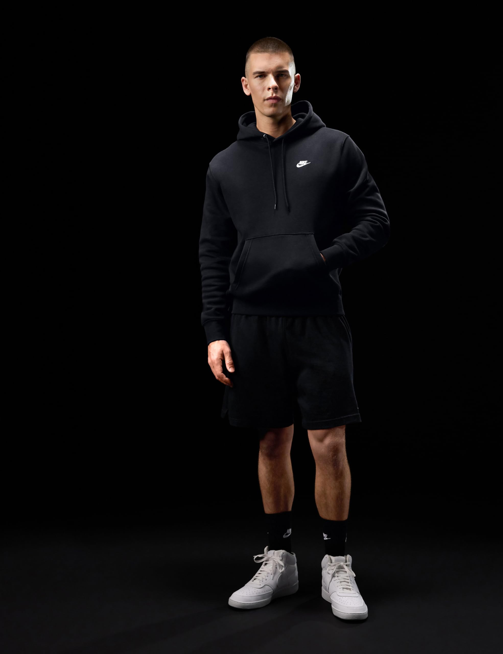 NIKE M Nk Club BB Po Hoodie Sweatshirt Unisex Adulto
