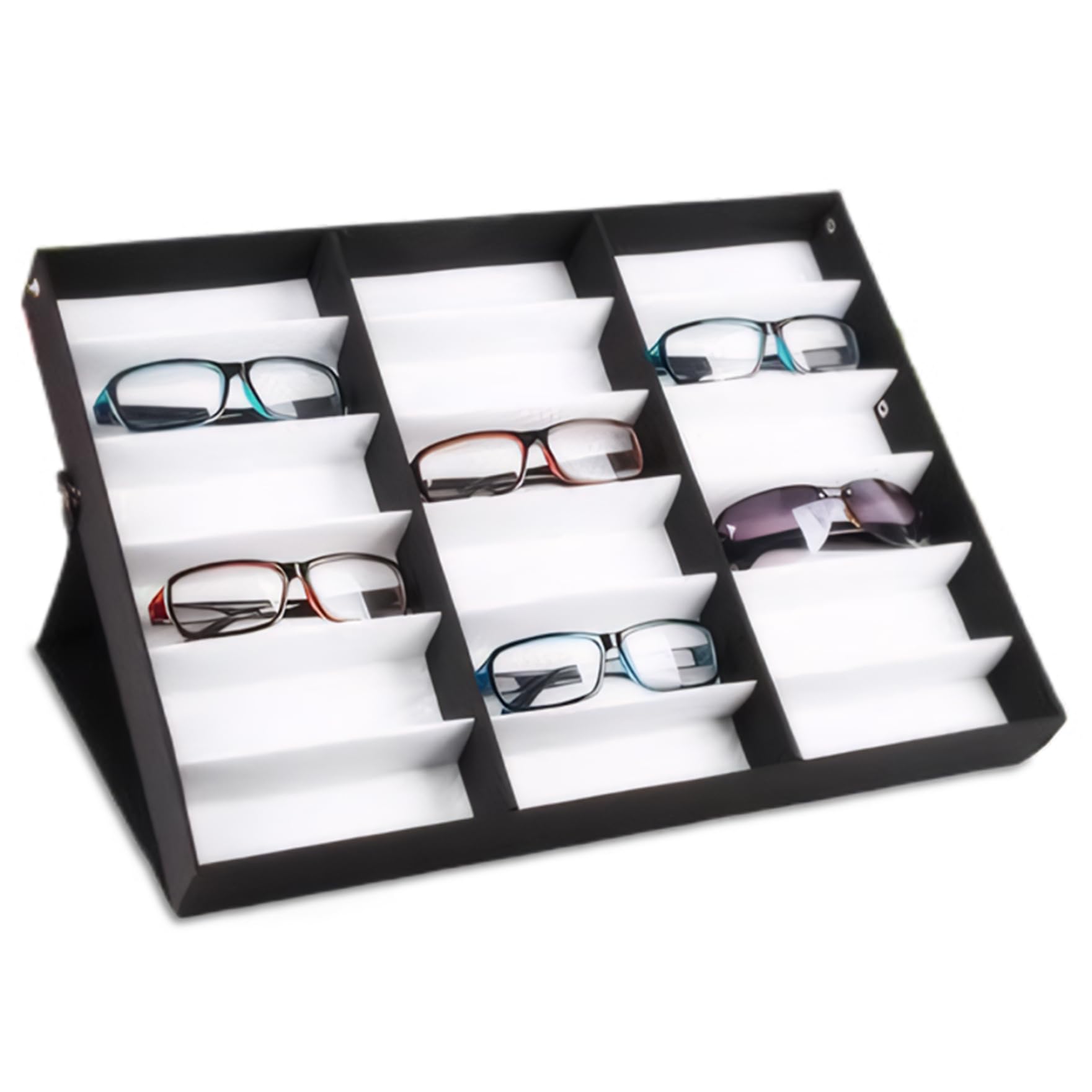 Rangement pour lunettes de soleil : fini les rayures avec ce coffret 18 paires