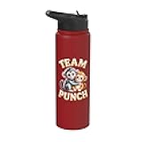 Team Punch Cute Monkey Duo Hug Stainless Steel Insulated Water Bottle