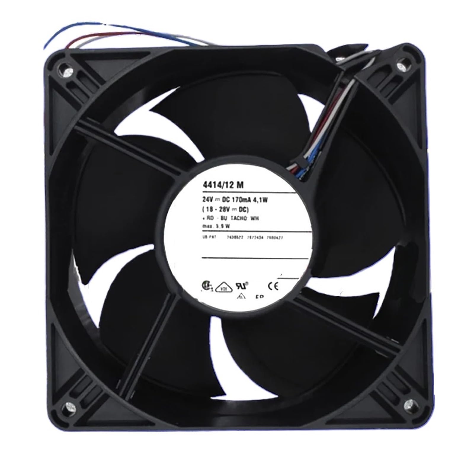CXFCIHFT 4414/12M 24VDC 4.1W Cooling fan 12038 120 * 120 * 38mm