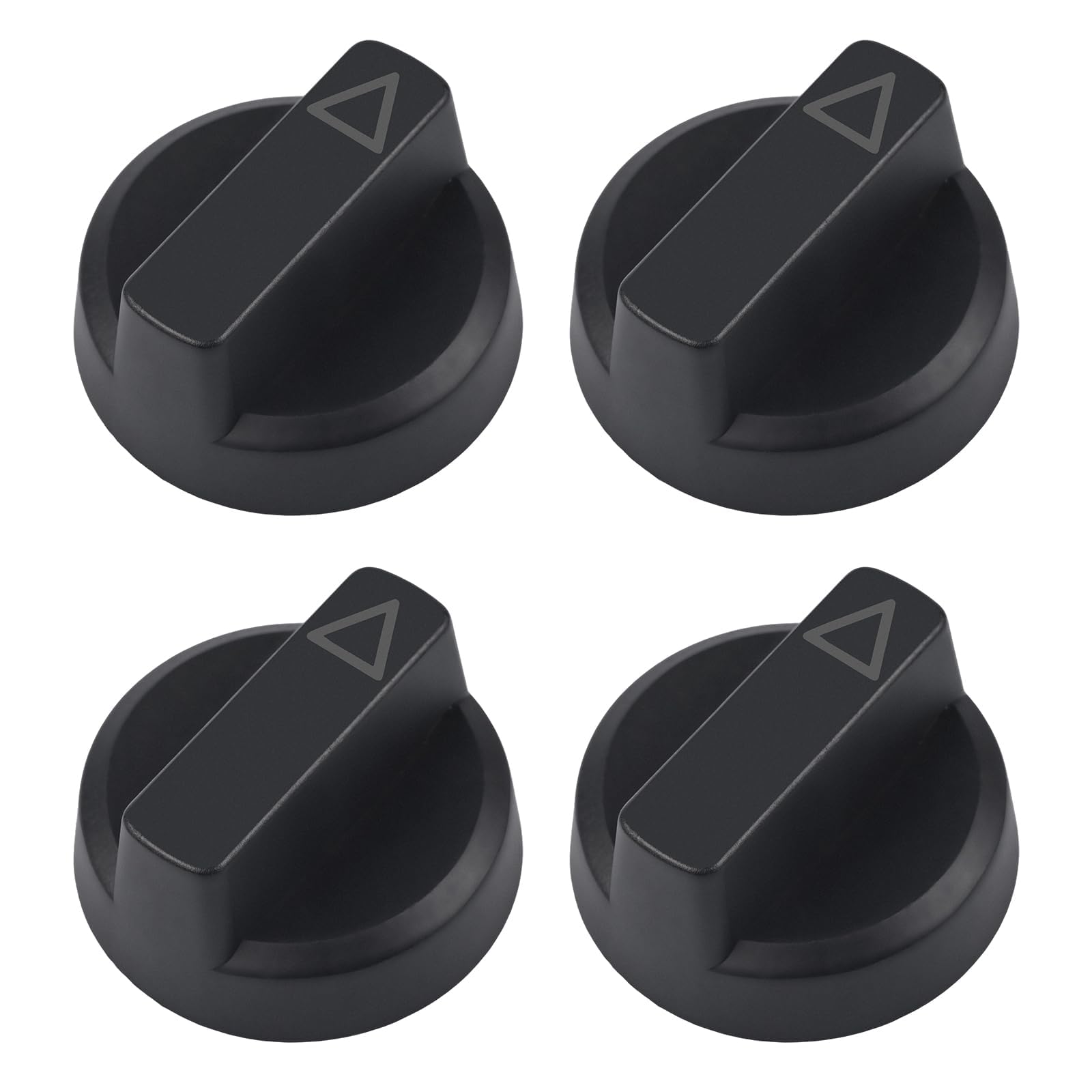 4-Pack Replacement Knob for Luxe Bidet Neo 120 & 185 - Durable Knob Accessories, Parts Compatible with Luxe Bidet Neo Series (Black)