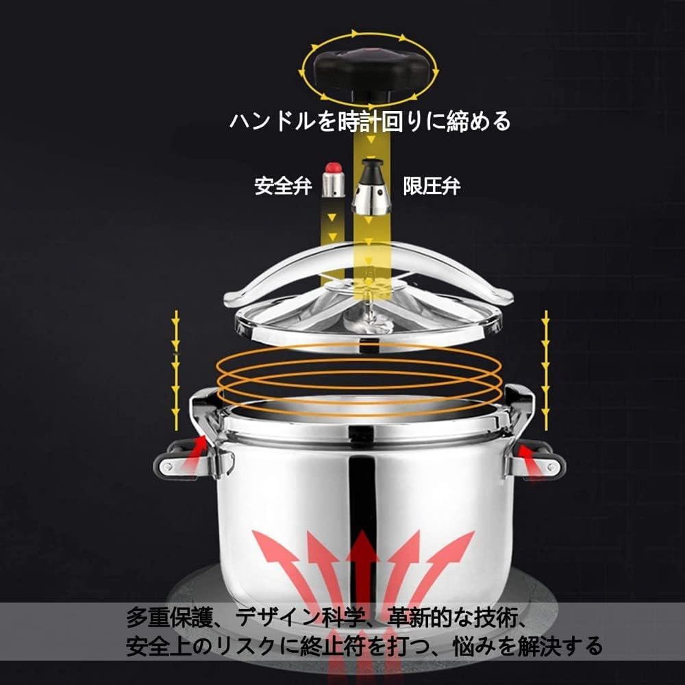 28cmアルミニウム合金 高圧力鍋ユニバ-サルモデル11リットル(8~10人用) 28cmアルミニウム合金 高圧力鍋ユニバ-サルモデル11リットル(8