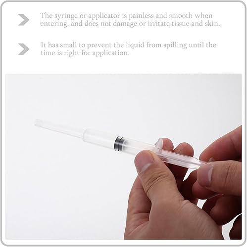 Miniatura 4 de Aplicadores anales desechables supositorio para mujeres 10 unids 0.11 oz aplicadores de inyector personal jeringa herramienta auxiliar aplicadores