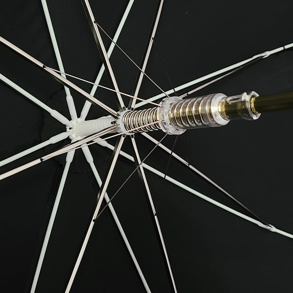 CMBSSTFC Ombrello da Viaggio Ombrelli per Pioggia Ombrello a Manico Lungo Ombrello da Sole e Pioggia Ombrellone Parasole Resistente al Forte Ombrello Automatico con Manico Dritto Ombrello Compatto da