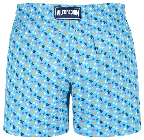 Men Stretch Swim Shorts Micro Ronde Des Tortues Rainbow2