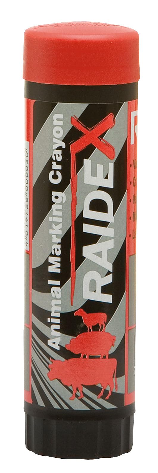 Raidl livestock marker, red
