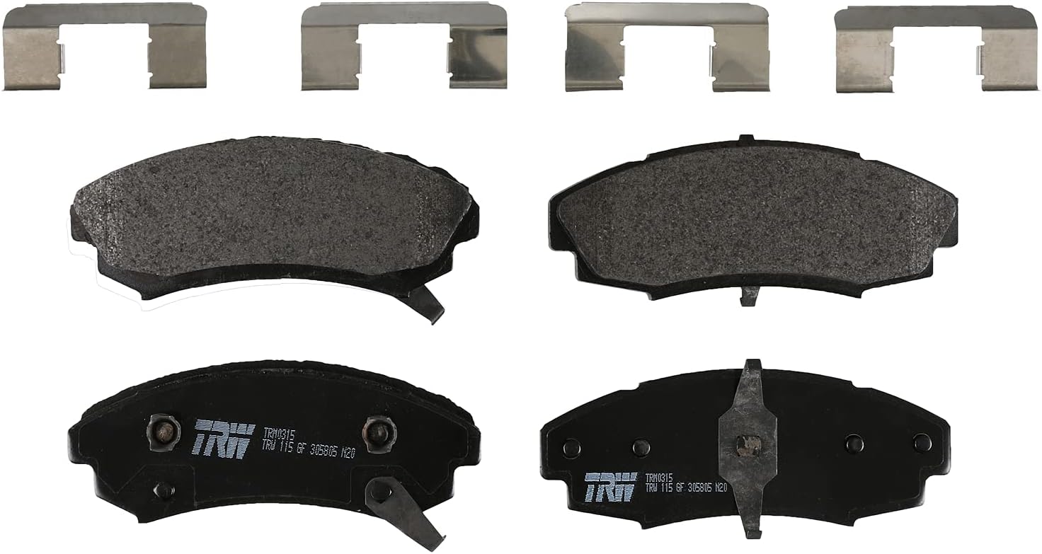 TRW Pro TRM0315 ディスクブレーキパッドセット Cadillac Eldorado 1986-1991 フロントおよび