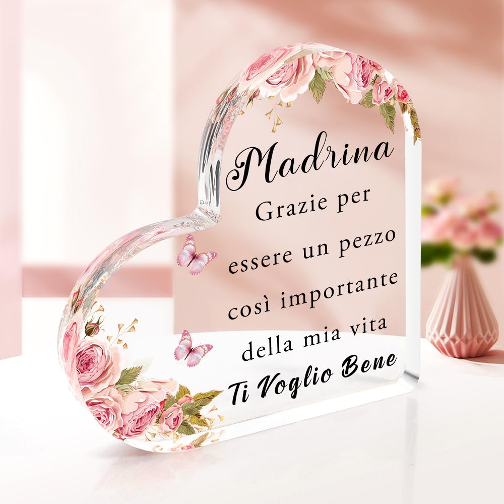 AIMINI Regalo Madrina Regalo Madrina Braccialetto Regalo