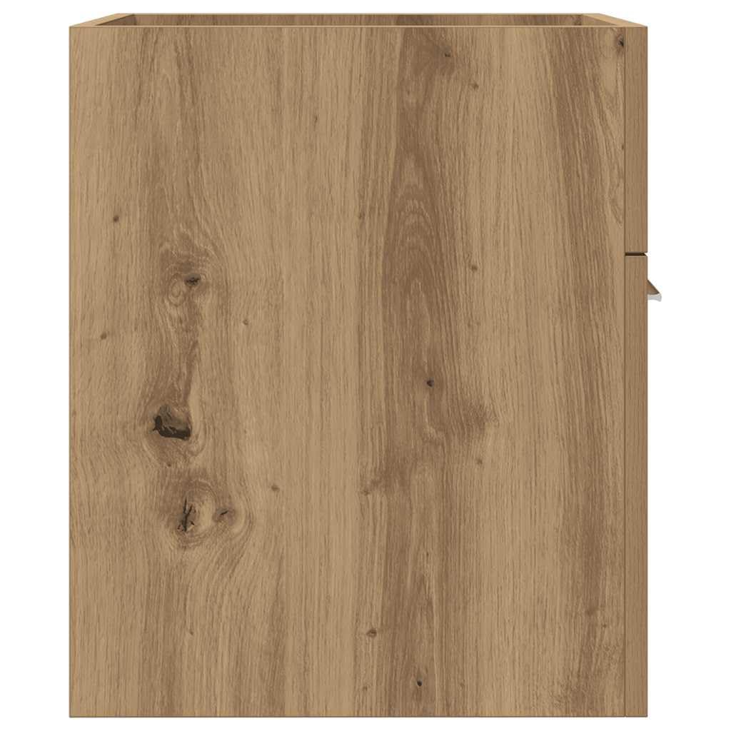 Lavabo 41x38,5x46 cm Madera mecanizada Color roble