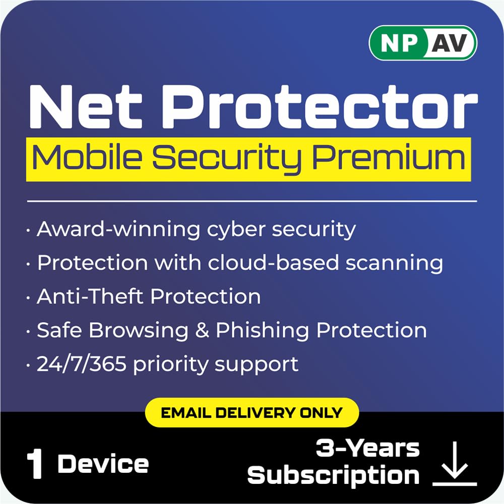 Net Protector Mobile Security Premium Antivirus, Mobile Antivirus for Android 2025, 1 Device 3 Year (Email Delivery in 1 Hour- No CD)-image-44