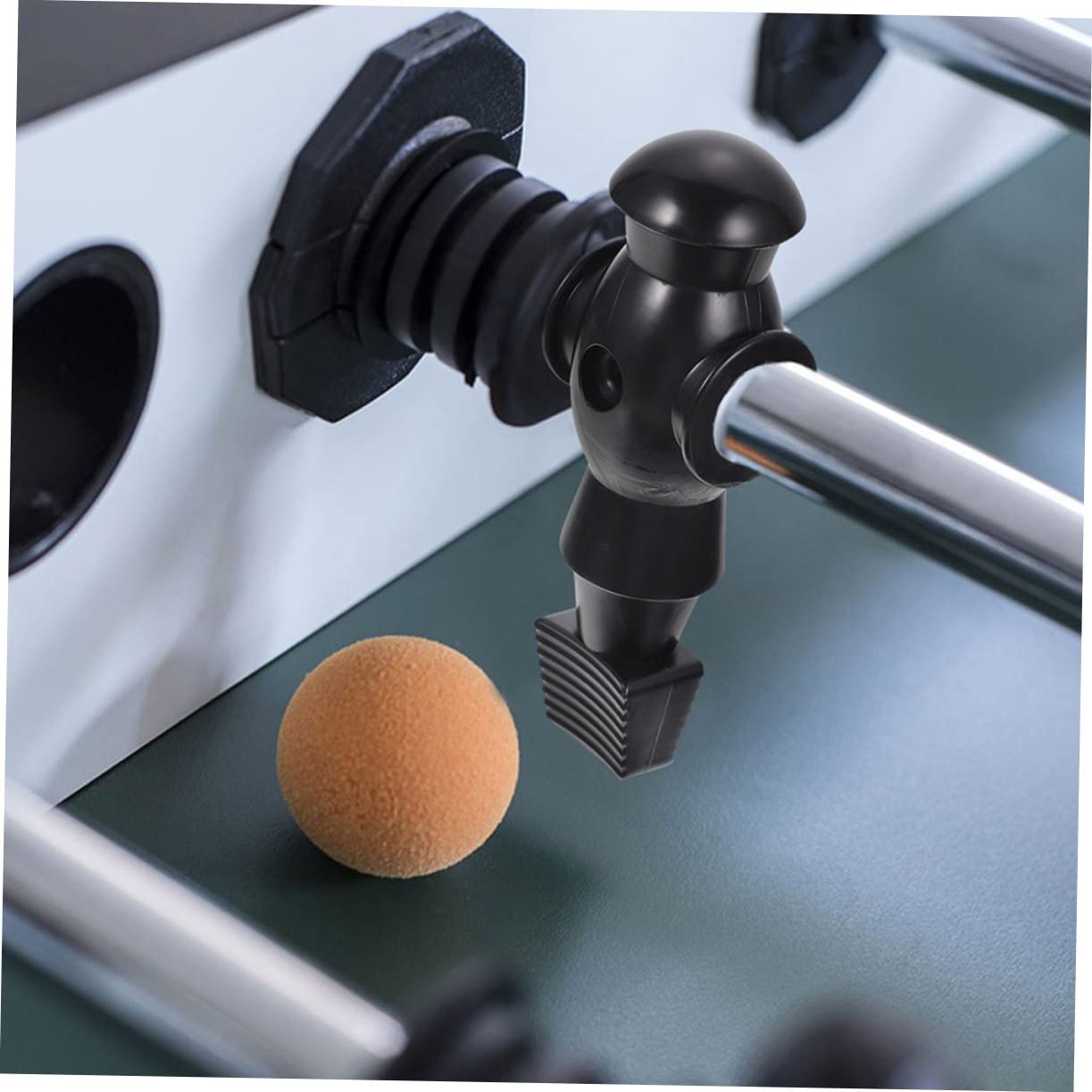 TOGEVAL Foosball Machine Parts 10pcs Football Action Figures Football Machine Dolls Resin Player Statues Table Player Accessories