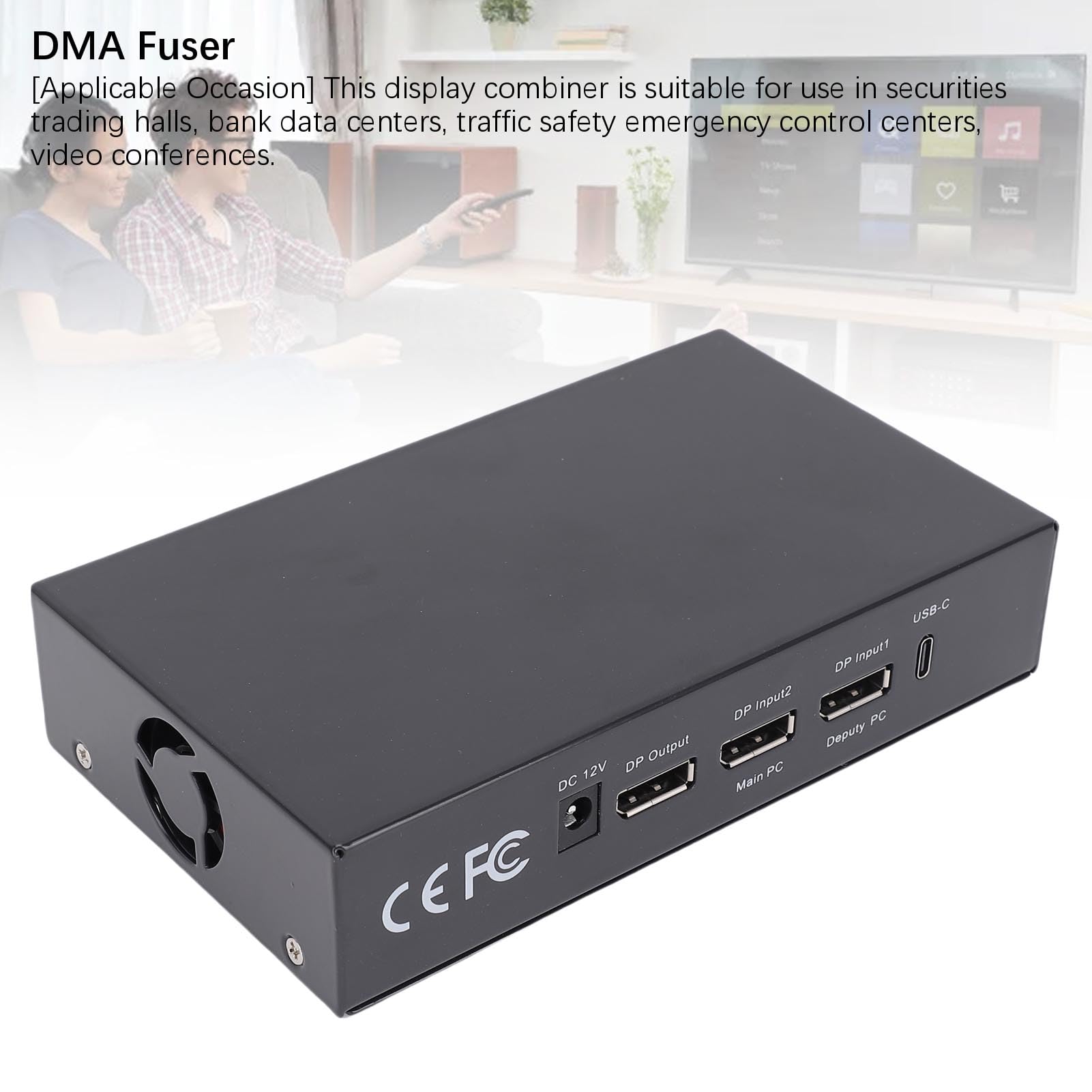 Amazon.com: Yoidesu DMA Fuser, 2 DisplayPort Inputs 1 DisplayPort