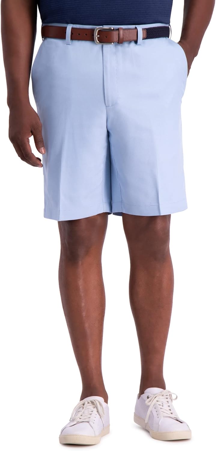 Haggar Men's Cool 18 Pro 4-Way Stretch Golf Shorts - 7 and 9.5 Inch Inseams