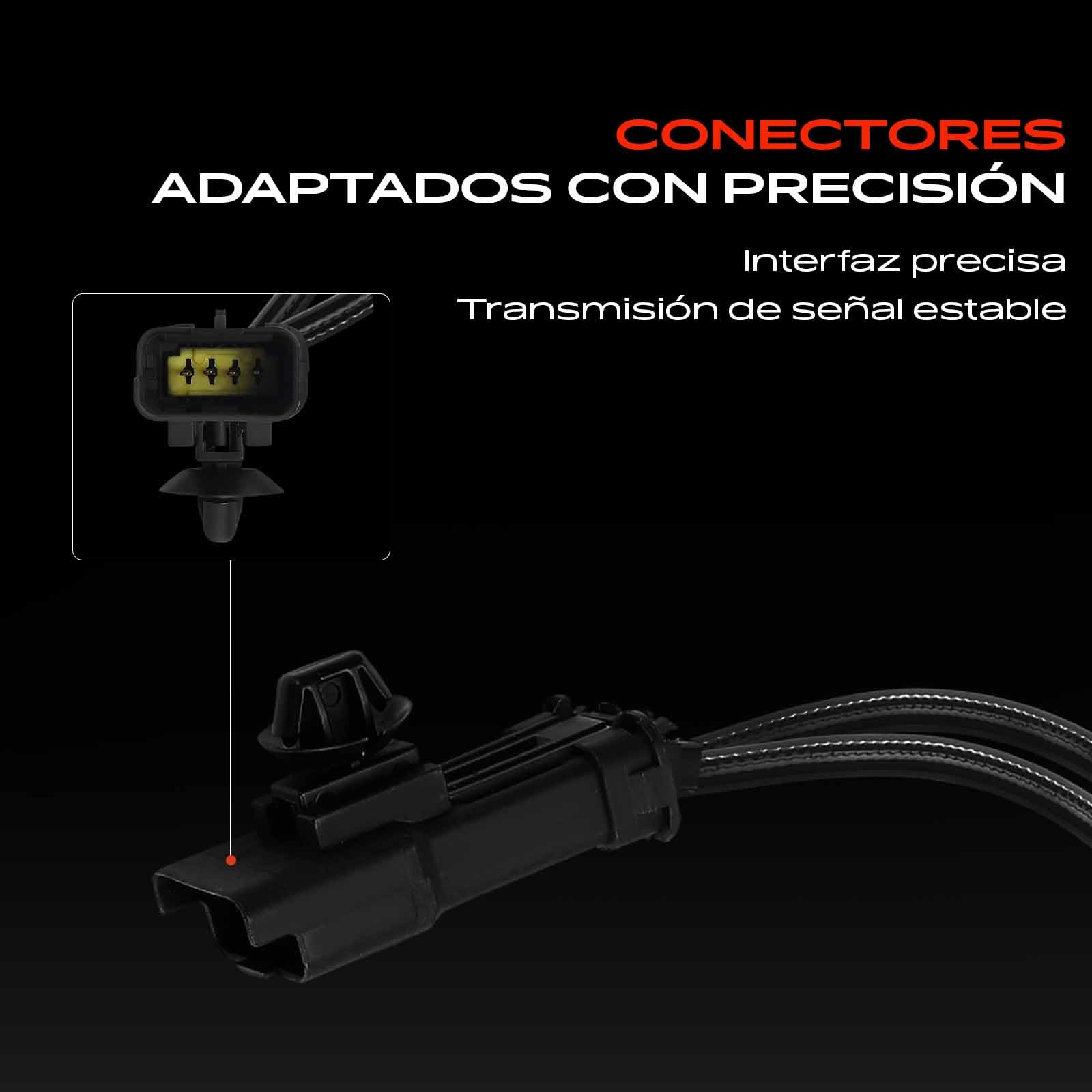 Frankberg Sensor de temperatura de gases de escape después del catalizador 4-Polos Compatible con C3 III SX C4 II NC Berlingo B9 Expert Bus V 3008 SUV M4 MC MJ MR DS3 SA Jumpy Bus V 9678157880