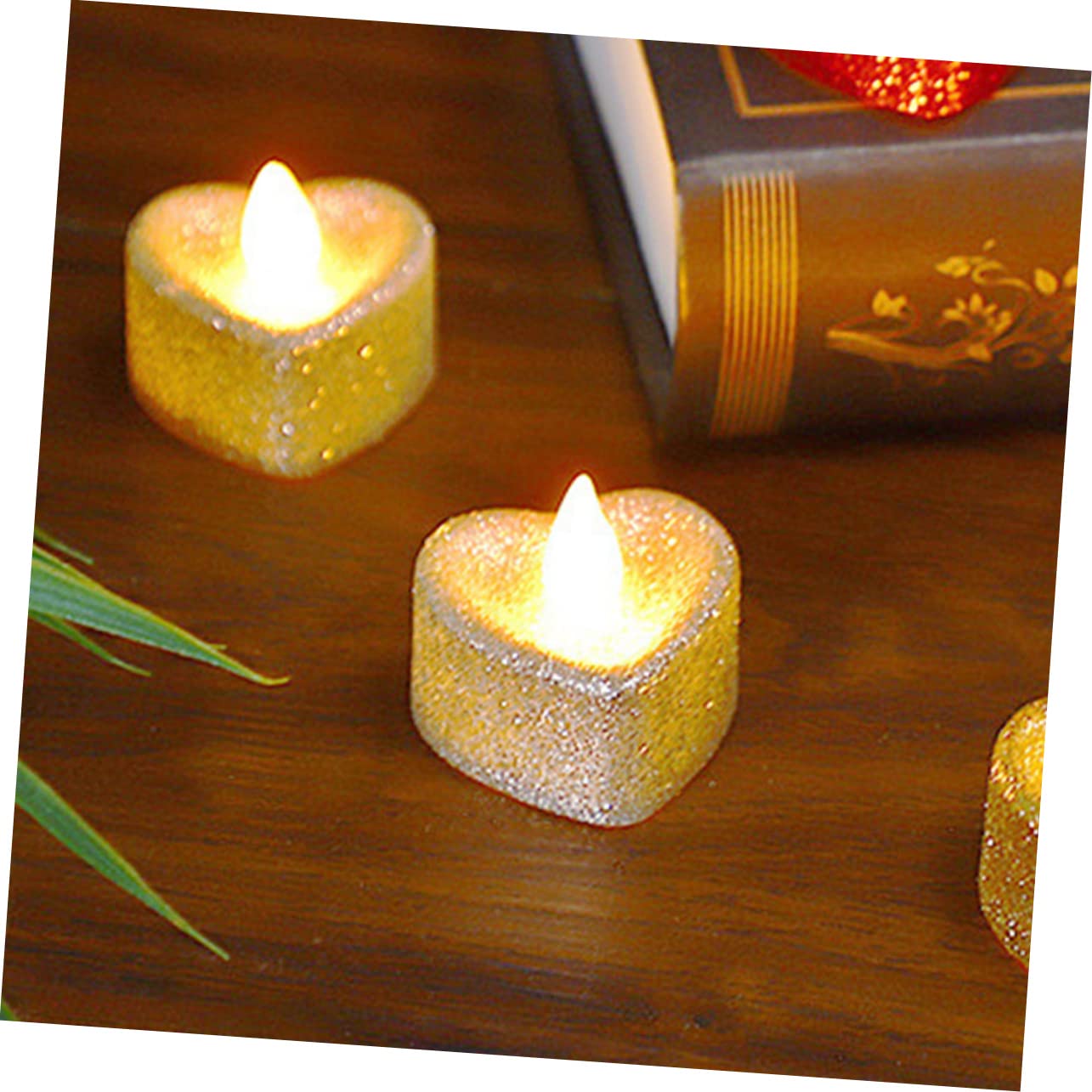 Candele A Led Senza Fiamma VIHOSE Set Di 6 Candele Bianche Senza Fiamma