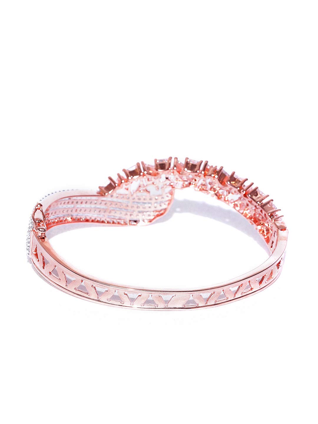 Love Bound Bracelet for Bangle-Style Geometric Interlock Closure