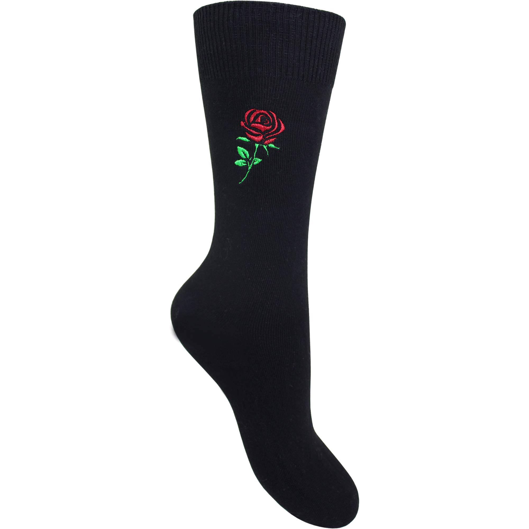 TeddyTs Men's Vintage Embroidered England Rose Rugby Socks (UK 11-13)