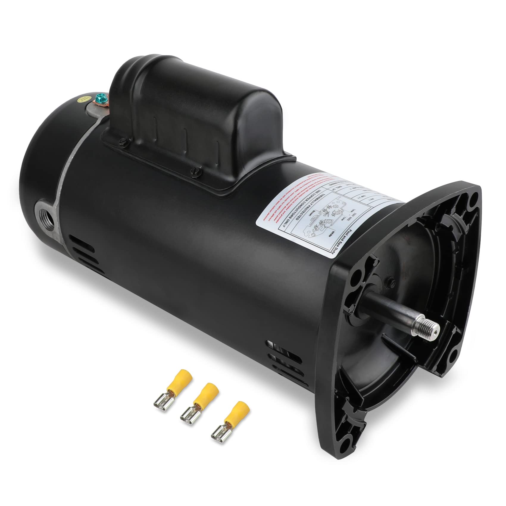 USQ1202 Swimming Pool Pump Motor,2 HP, 3450 RPM, 48Y Frame, Capacitor