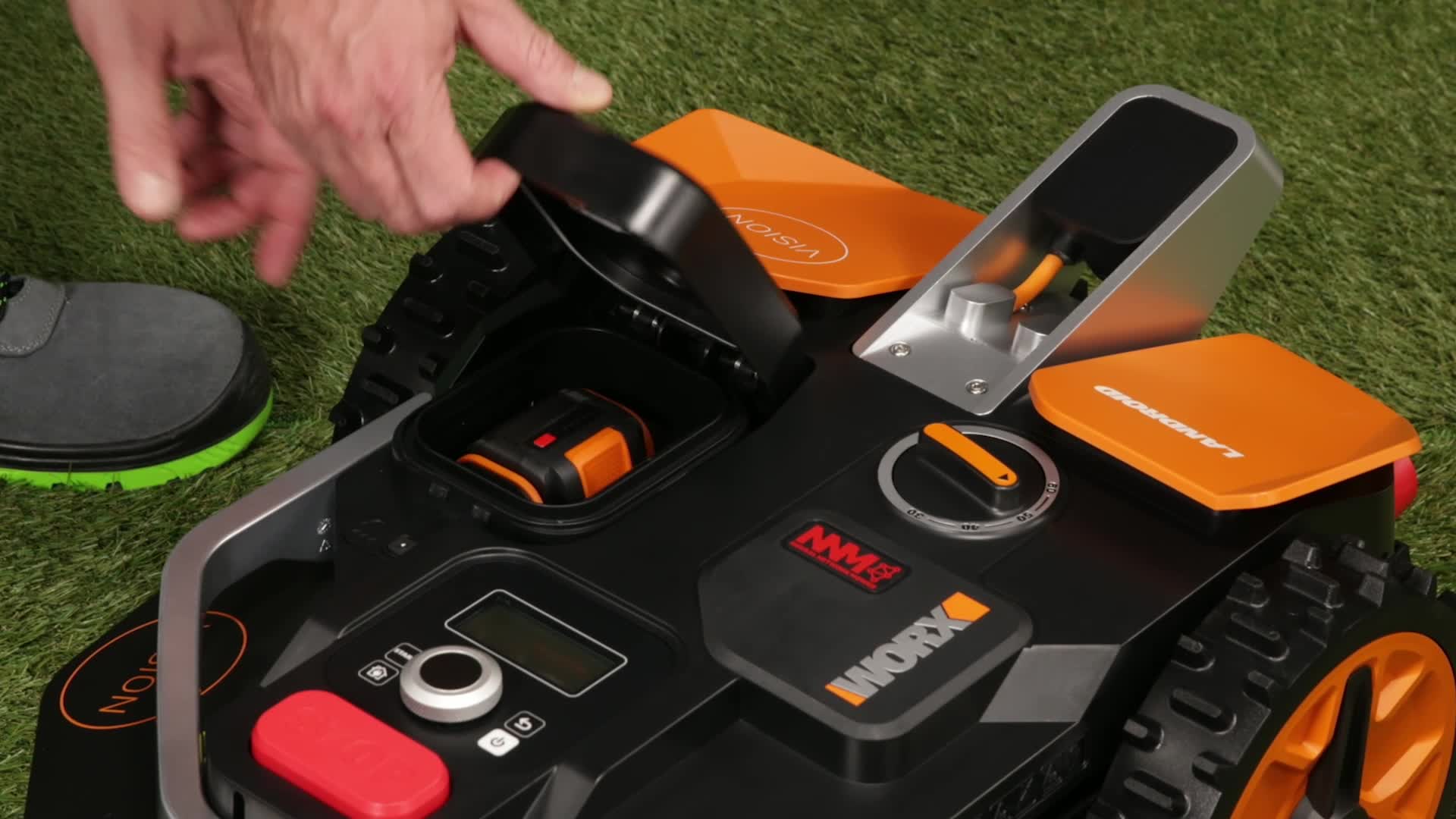 WORX Landroid Vision M800 Robotic Lawnmower WR208E.1 for Gardens