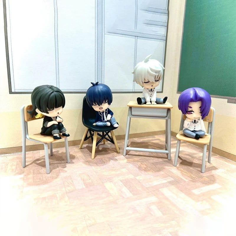 Zhongkaihua Blue Lock Figurine Reo Mikage Seishiro Nagi - 16 cm - Lot de 2 figurines animées en PVC - Décoration de Noël, cadeau d'anniversaire pour les fans Zhongkaihua Blue Lock Figurine Reo Mikage Seishiro Nagi - 16 cm - Lot de 2 figurines animées en PVC - Décoration de Noël, cadeau d'anniversaire pour les fans