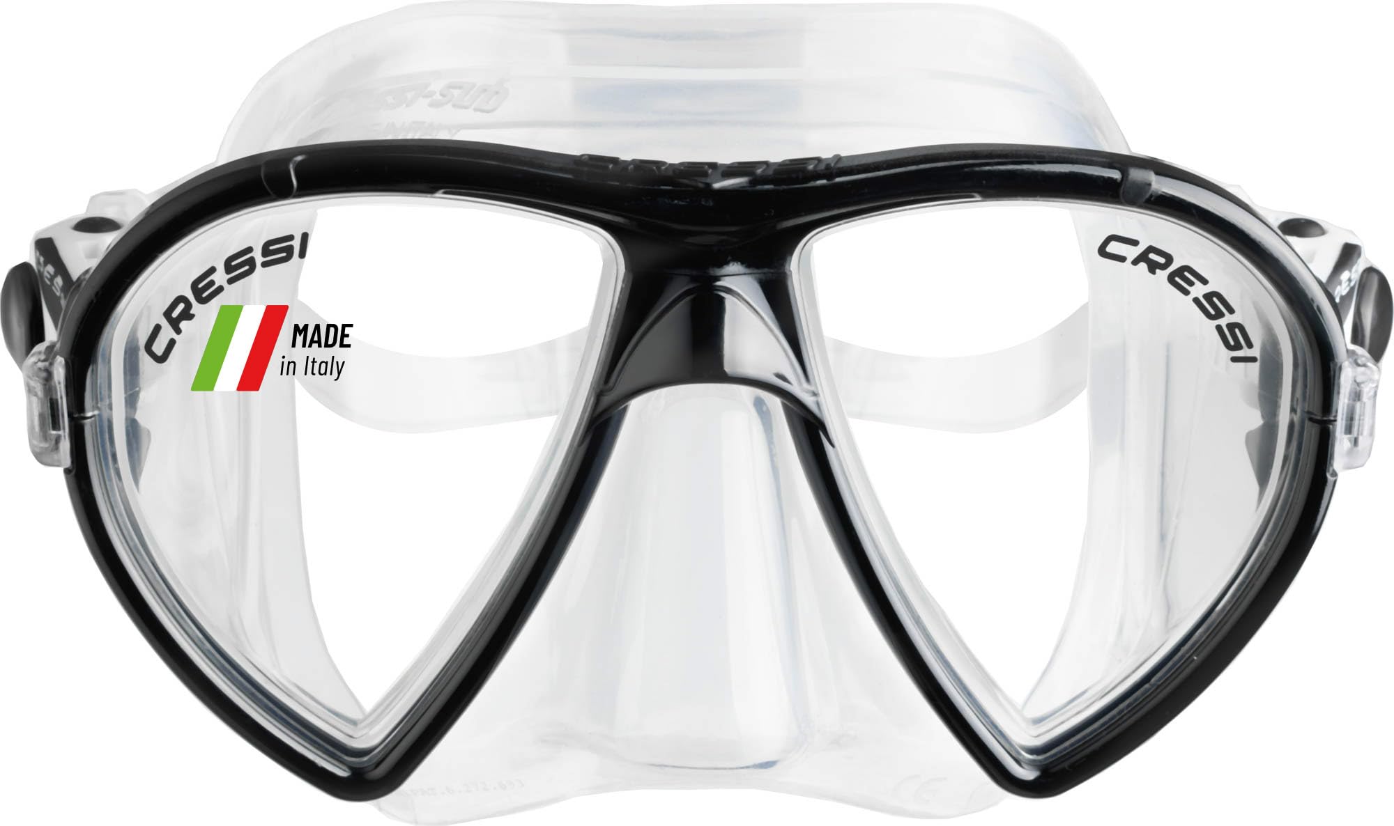 Cressi Ocean okulary do nurkowania, Made in Italy