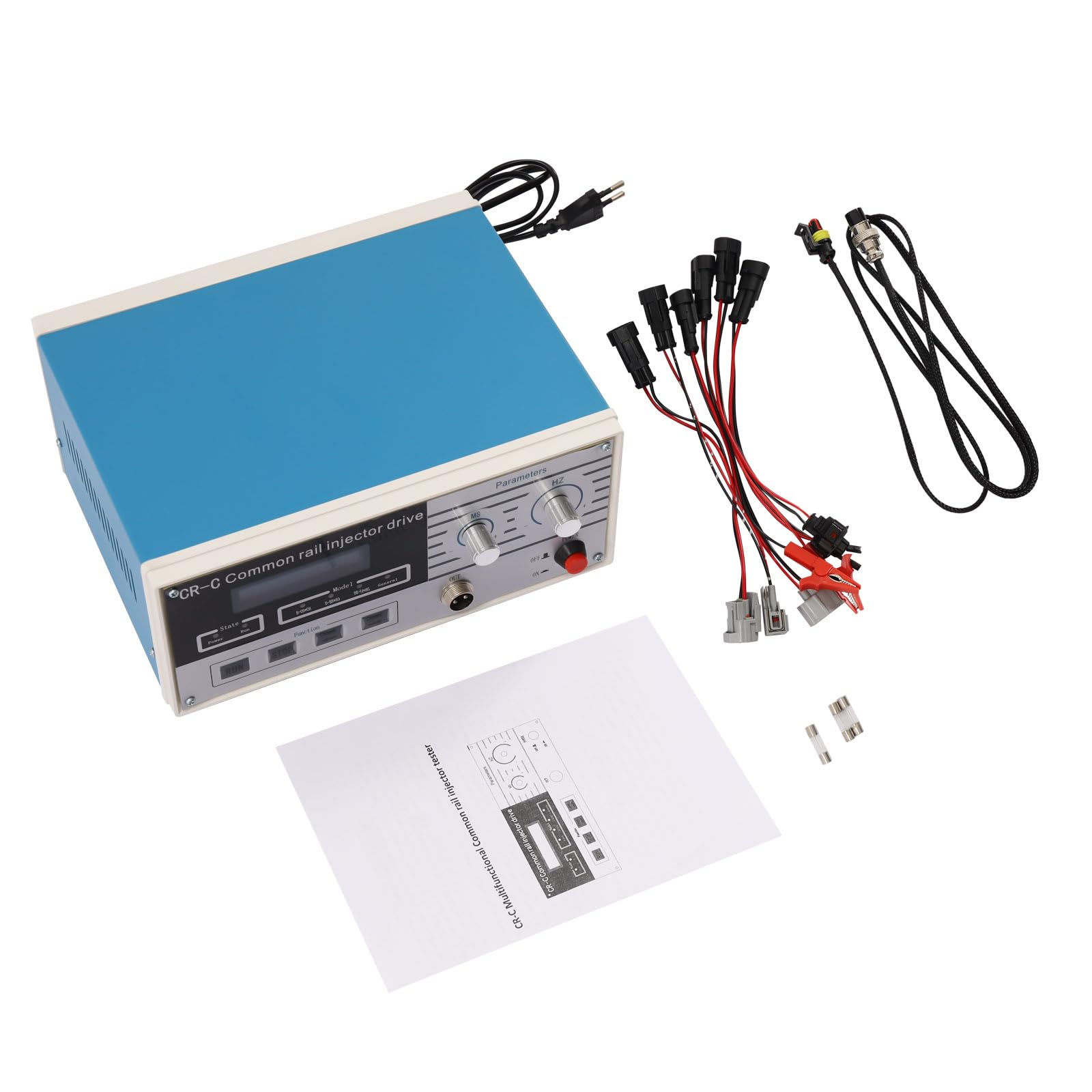 CR-C - Tester per iniettori diesel, 110-240 V, per diversi test e test