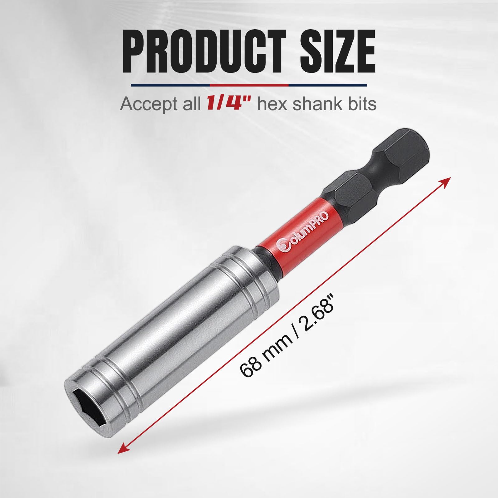Magnetic Impact Bit Holder - Strong & Durable -6