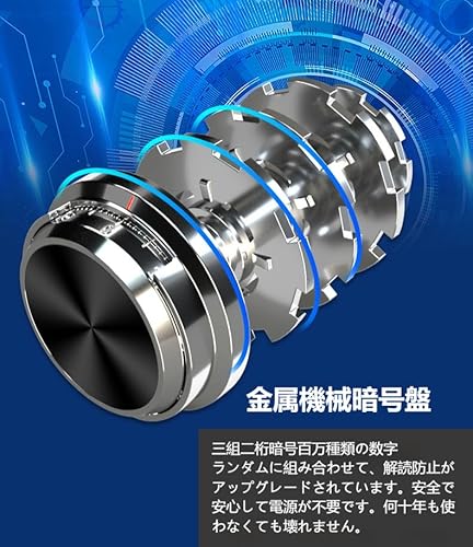 Amecke 【盗難防止アップグレード】ホームオフィス金庫 (高さ25cm,A) の商品画像 7