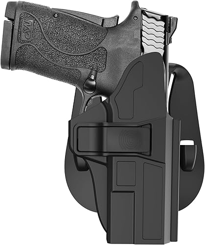 M&P Shield EZ Funda para S&W M&P 0.354 in 380 Shield EZ, Smith & Wesson Performance Center M&P Shield EZ 0.354 in 380, funda de remo OWB de
