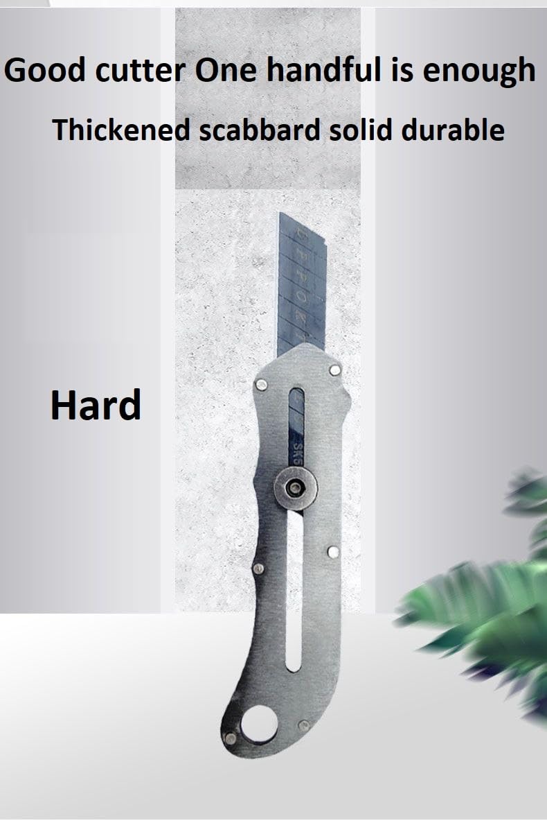 Yarax Utility Knife - Stainless Steel, Retractable Blade -4 Yarax Utility Knife - Stainless Steel, Retractable Blade -4