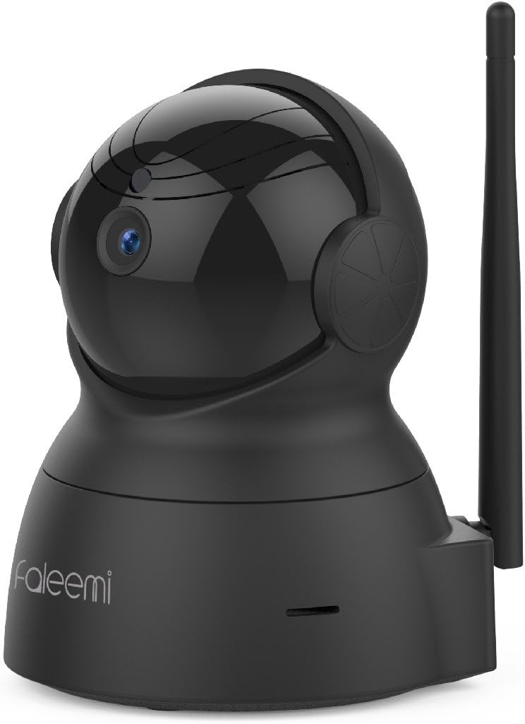 faleemi Wireless Security Camera, WiFi Home Indoor Dog Pet Camera, 1080P HD Pan/Tilt/Zoom IP Camera, Baby Monitor, Nanny Cam with 2 Way Audio, Night Vision, Cell Phone App Remote View Control