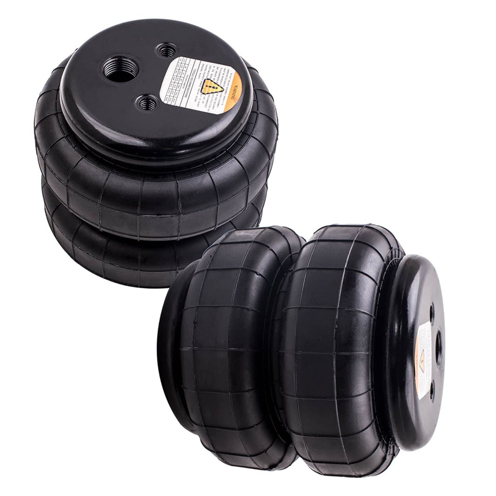 Buy YYSS 2x Standard 2500 Lb Single Port Air Strut Air Ride Spring Bag