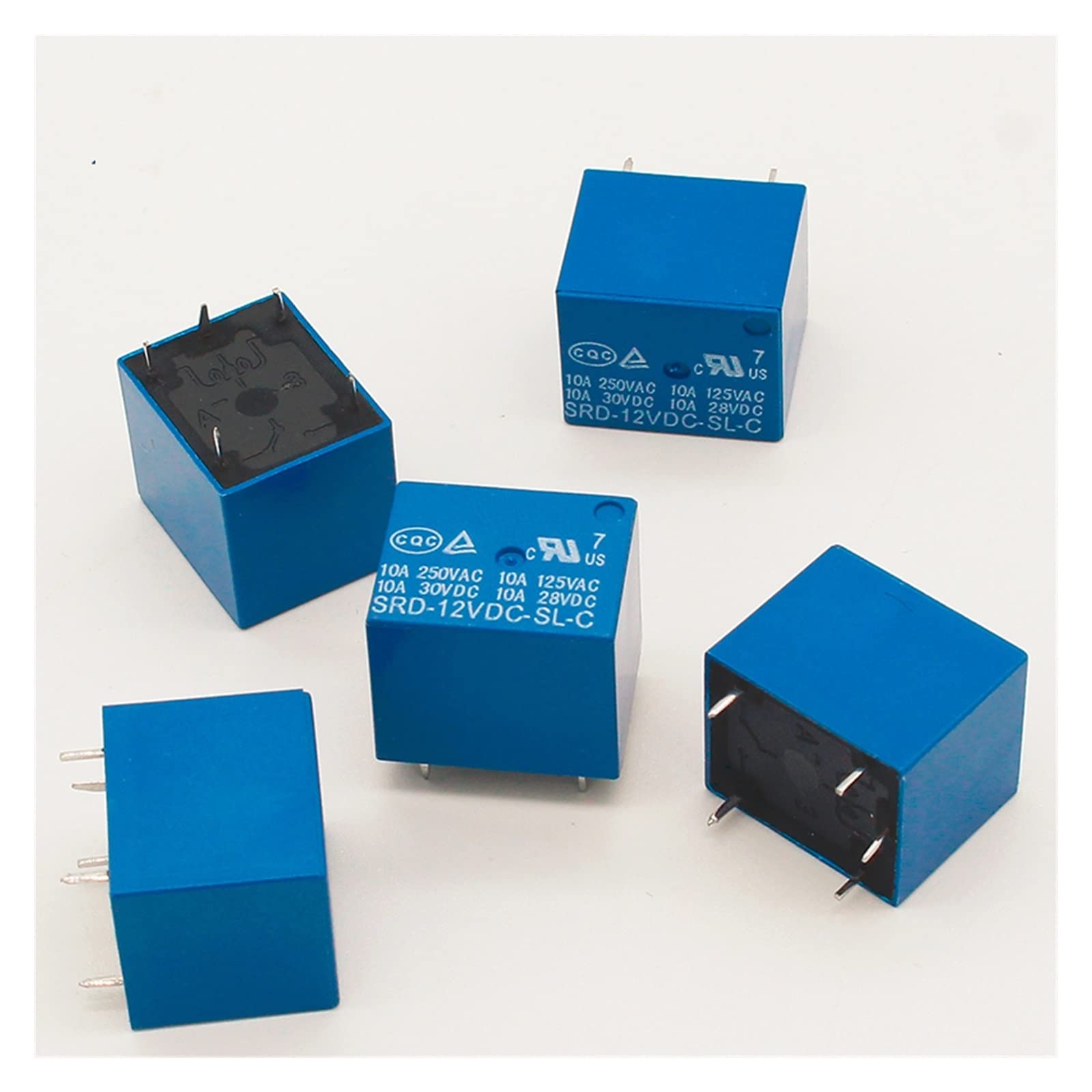 Relais de puissance 12V DC 5 broches T73 12VDC-SL-C pour PCB