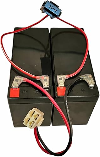Miniatura 4 de Vici Battery - Batería de repuesto para maquinilla de afeitar MX350 (incluye arnés de cableado (8 ah de capacidad - sistema de 24 V)