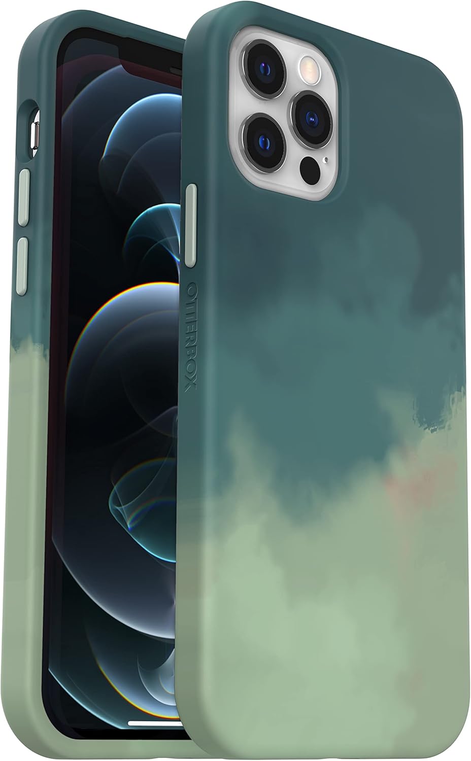 Funda para Apple iPhone 12 / iPhone 12 Pro OtterBox Slim & Sturdy con MagSafe, Resistente a Golpes y caídas, Ultra-Fina, Funda Protectora Fina, Testada con los estándares Militares anticaídas, Ver