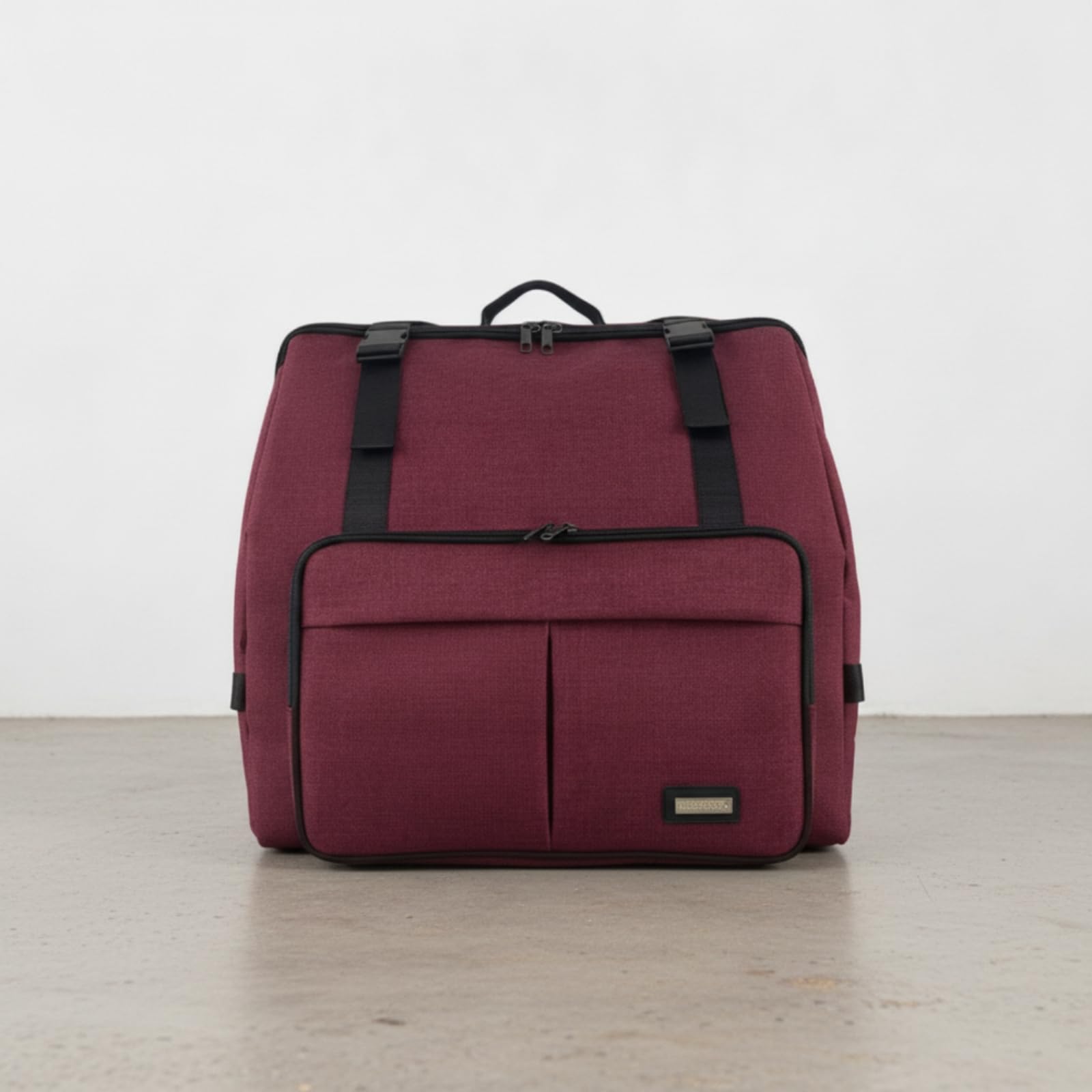 Tragetasche wasserabweisend -Instrumententasche tragbar tasche mit Schultergurten für Musikschüler, Musikunterricht, Array, Schwarz