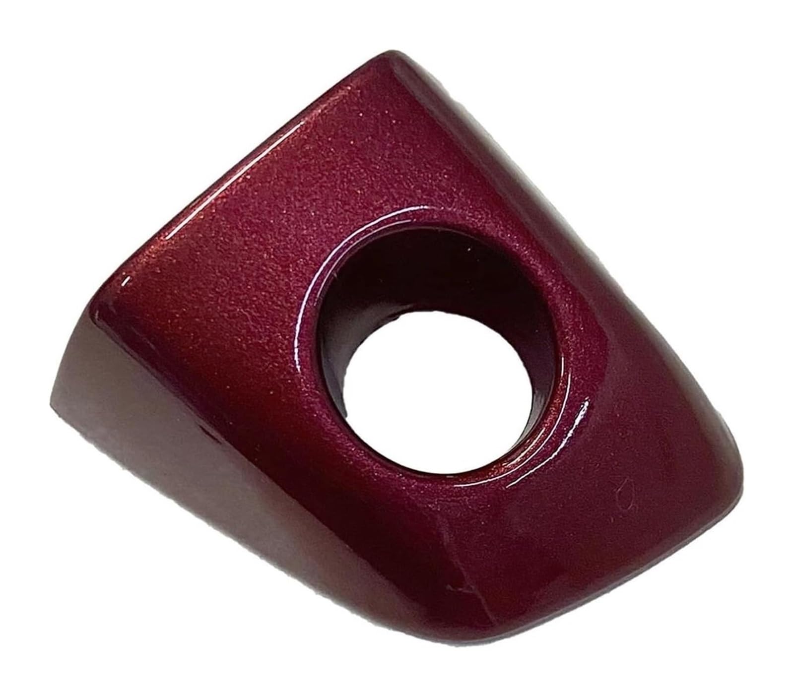 Rinkteea Red Exterior Car Door Handle Front Left Driver Door Handle Lock Key Hole Cap For A6 S6 For Quattro For Allroad For Sportback A7 A8 S8 Rs6 Rs7 2010-2016 4H1837879(Red)