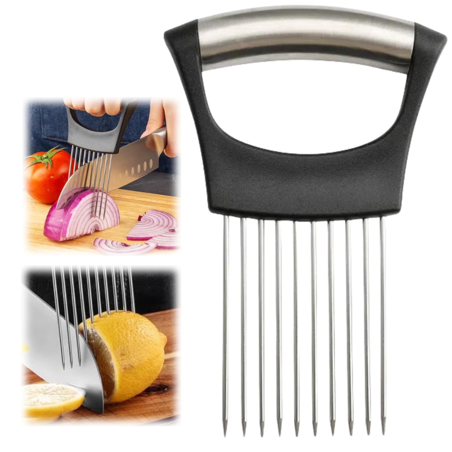 Supporto Per Cipolle In Acciaio Inox Per Tagliare Cipolle Taglierina